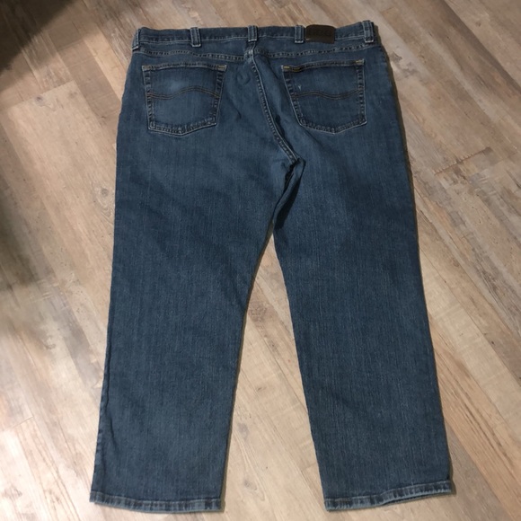 Lee Regular Fit Men Blue Jeans 44x30 - Picture 2 of 6
